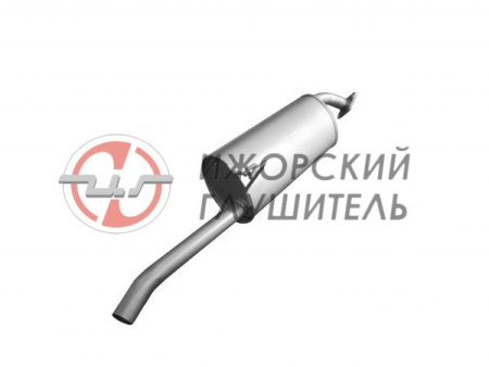 Глушитель HYUNDAI SOLARIS/KIA RIO зад часть FOBOS