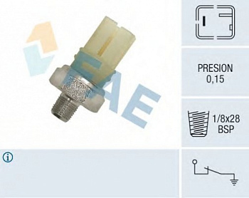 Датчик давл масла NISSAN FAE