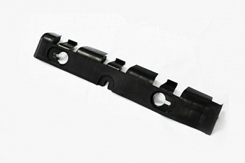 Кронштейн бампера RENAULT LOGAN 05-14 зад лев ASAM