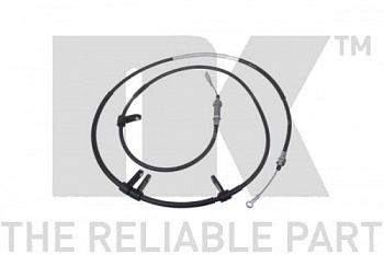 Трос ручника FIAT DUCATO 06- пер часть NK