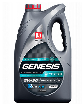 Масло мот ЛУКОЙЛ 5W30 GENESIS ARMORTECH DIESEL 4L