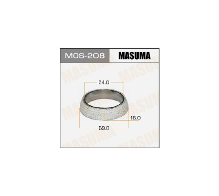 Прокладка глушителя NISSAN MASUMA (кольцо/54x69x16)