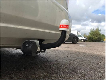 Фаркоп Volkswagen Polo седан 10-20/Skoda Rapid 12-20 ТРЕЙЛЕР (1000/50*без проводки)