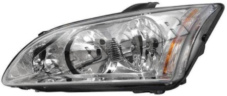 Фара FORD FOCUS II 05-08 лев TYC (хром)
