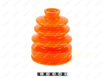 Пыльник ШРУСа КВАДРО ПОЛИУРЕТАН (18.5x64.5x88) GUEPARD наружн