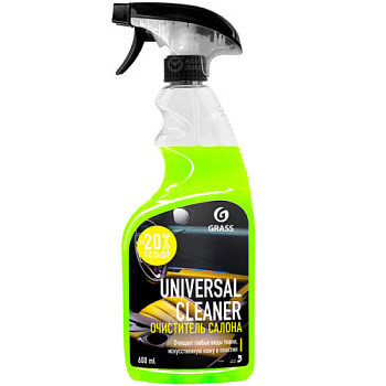 Полироль-очиститель пластика "Universal-cleaner" 600 мл GRASS