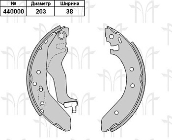 Колодки торм HONDA/ROVER зад KASHIYAMA GS6246=440000