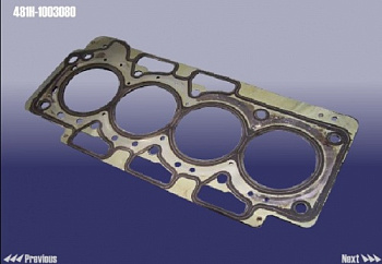 Прокладка ГБЦ CHERY FORA 1.6/1.8 OE