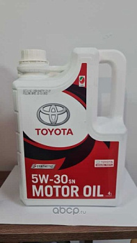 Масло мот TOYOTA 5W30 4L (эмираты)