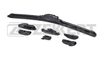 Щетка ст/очист 430mm ZEKKERT (бескаркас+универсальный крепеж)