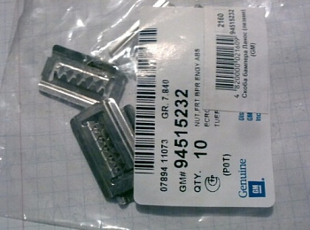 Пистон GM OE (пластина крепежная)