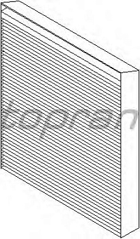 Фильтр салона RENAULT SCENIC I HP CU2240 (бум)