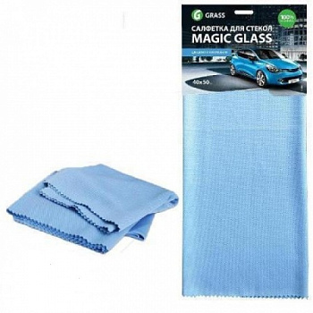 Салфетка из микрофибры GRASS (40*50/для стекла)