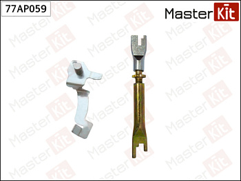 Р/к колодок HYUNDAI ACCENT зад прав (подводка) MASTERKIT