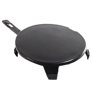 Заглушка бампера Lada Largus пер под буксирную проушину (тисненая)