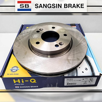 Диск торм KIA Ceed/ Hyundai i30 1.4-2.0/1.6 CRD перед SANGSIN
