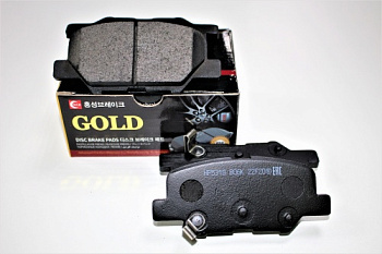 Колодки торм MITSUBISHI OUTLANDER III 12-/MAZDA 6 12- задн HSB GDB3583