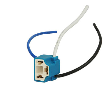 Патрон лампы H4 с проводами, Г-обр., керамика TM Nord YADA