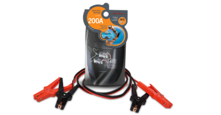 Провода прикуривательные AIRLINE (2м, 12В) 200А