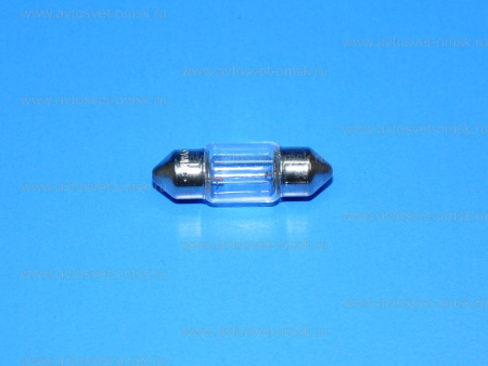 Автолампа C10W двухцокольная/31мм OSRAM