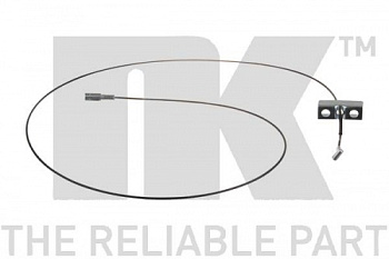 Трос ручника RENAULT TRAFFIC/OPEL VIVARO 01- пер часть NK (1942mm)