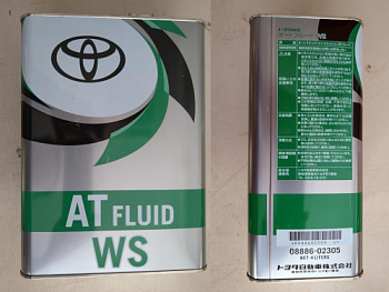 Масло тран TOYOTA ATF WS 4L