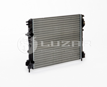 Радиатор ОЖ RENAULT LOGAN 05-09 LUZAR (+A/C)