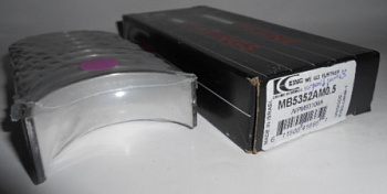 Вкладыши шат. RENAULT K4M/K7M/K4J/K7J KING STD (без замков)