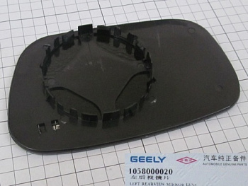 Вставка зеркала GEELY MK лев OE (+обогрев)