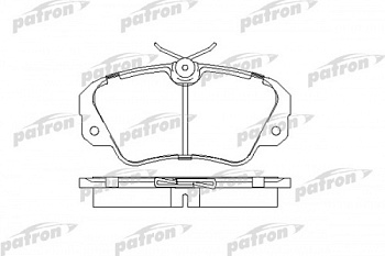 Колодки торм OPEL OMEGA B пер PATRON GDB957=238200