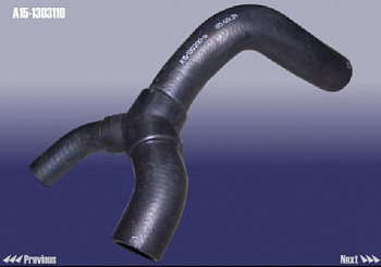 Патрубок ОЖ CHERY AMULET A15 радиатора нижн OE