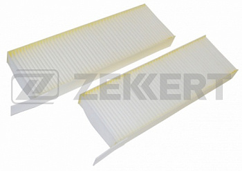 Фильтр салона CITROEN/PEUGEOT ZEKKERT CU29003-2=CUK29003-2 (пара/бум)