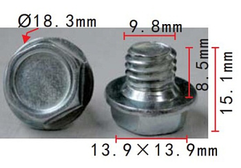 Пробка поддона КПП TOYOTA OE