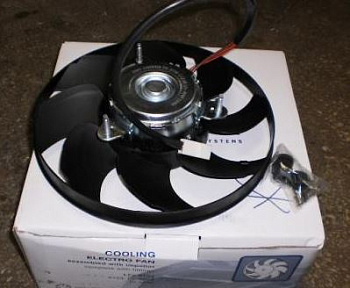 Вентилятор ОЖ CHEVROLET LANOS 1.3 LUZAR