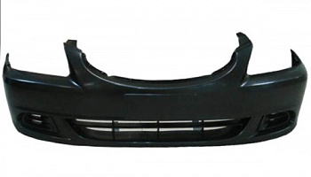 Бампер HYUNDAI ACCENT 03- (+TAGAZ) пер ТЕХНОПЛАСТ (+/- птф)