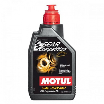 Масло тран MOTUL 75W140 GEAR FF COMPETITION 1L