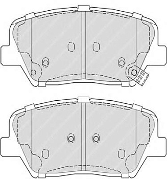 Колодки торм HYUNDAI ELANTRA 11-/CEED 12- пер KASHIYAMA GDB3549