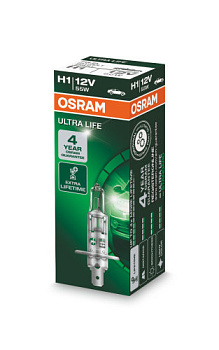 Автолампа H1 OSRAM ULTRA LIFE