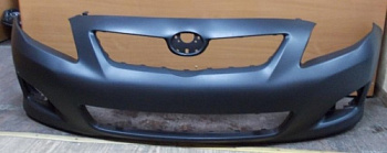 Бампер TOYOTA COROLLA E150 10-13 пер SAT (без омывателя/без парктроника)