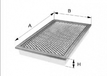 Фильтр возд NISSAN TIIDA/QASHQAI FILTRON C2420=LX1631