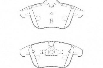 Колодки торм FORD MONDEO IV/GALAXY 08- пер МАРКОН GDB1683=GDB1960