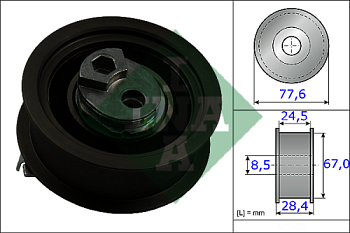 Ролик ГРМ VAG LUK