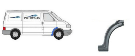 Арка крыла VW T4 пер прав POTRYCUS