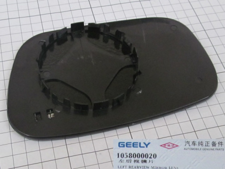 Вставка зеркала GEELY MK лев OE (+обогрев)