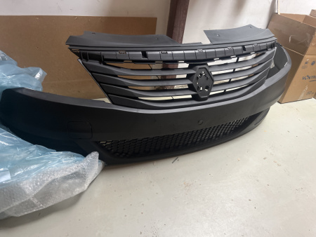 Бампер RENAULT LOGAN 10- пер PULO (-п/т)