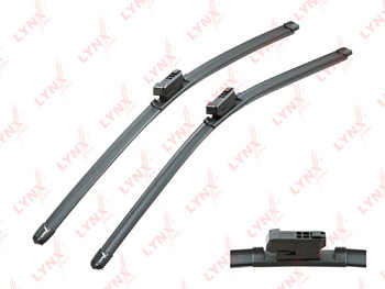 Щетки ст/очист VW T5 13-/AMAROK LYNX (600mm+600mm+мультиклик+бескаркас)