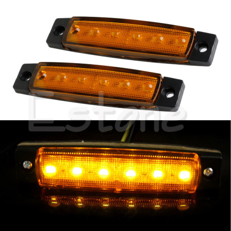 Фонарь габаритный LED боковой универсальный (1ШТ)
