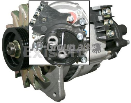 Генератор FORD TRANSIT 91-00 JP (с вакуумом)