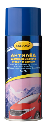 Размораживатель замков АСТРОХИМ 0.520L (-50 спрей)