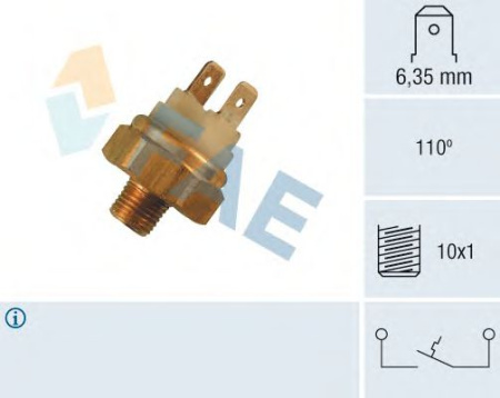 Датчик темп. ОЖ VAG FAE 35480